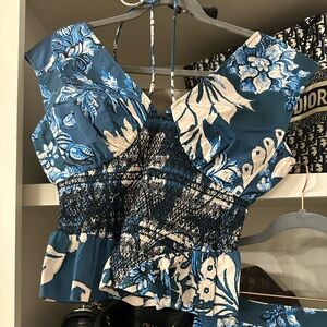 Cute Floral tow Piece Never worn Set